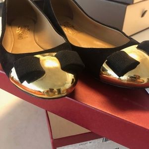 Salvatore Ferragamo Varina Black ballet flat 5